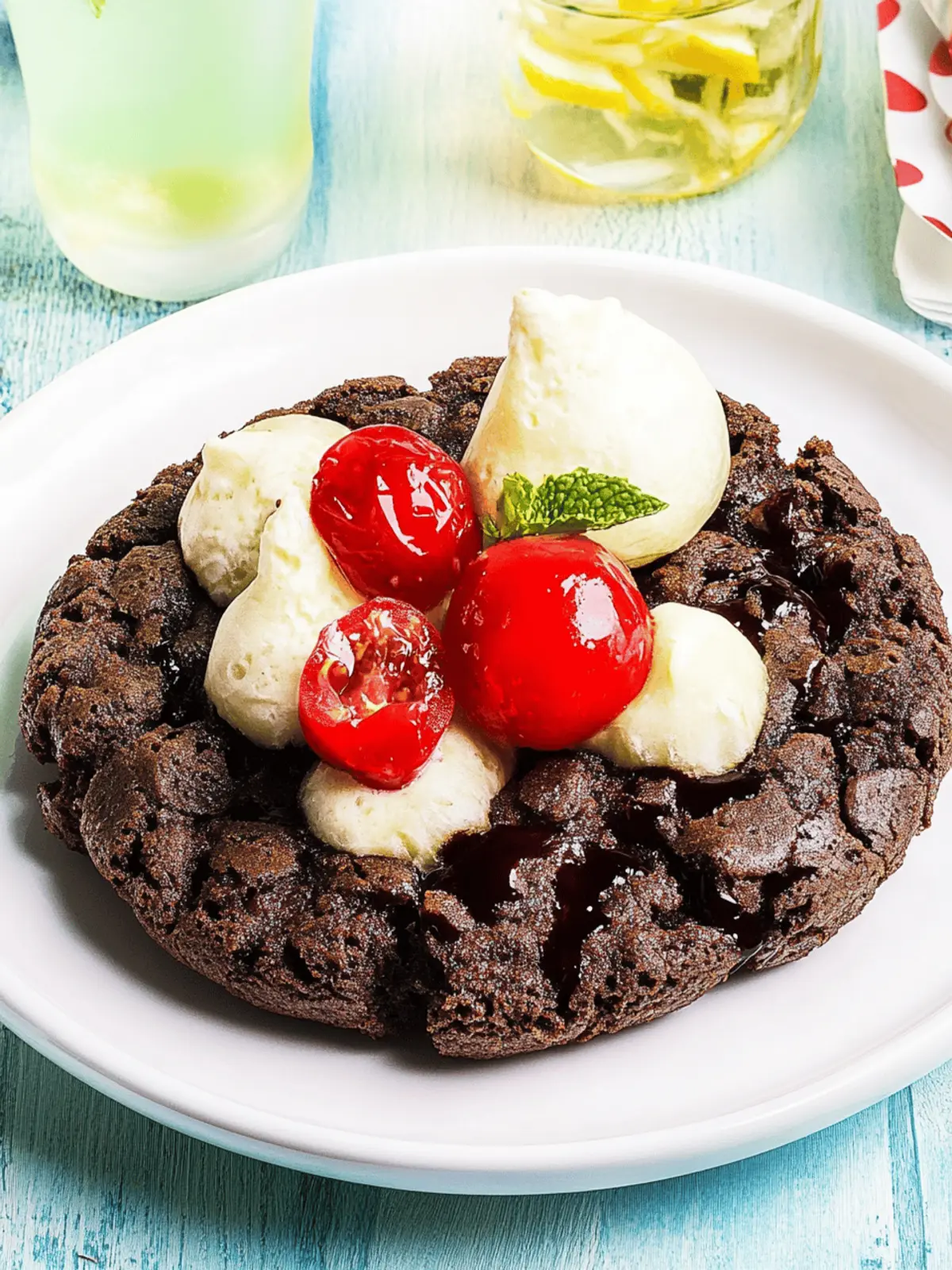 Luftfritteuse Brownies - Fudgy und schnell gemacht 4 Luftfritteuse Brownies