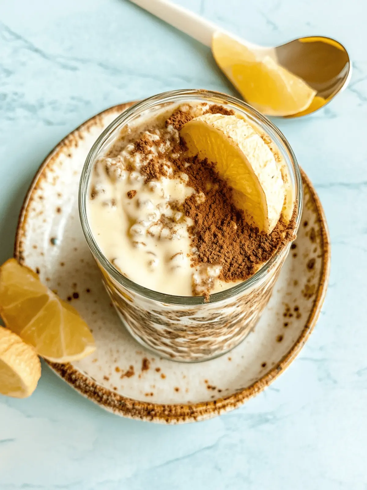Tiramisu Protein Übernacht Haferflocken