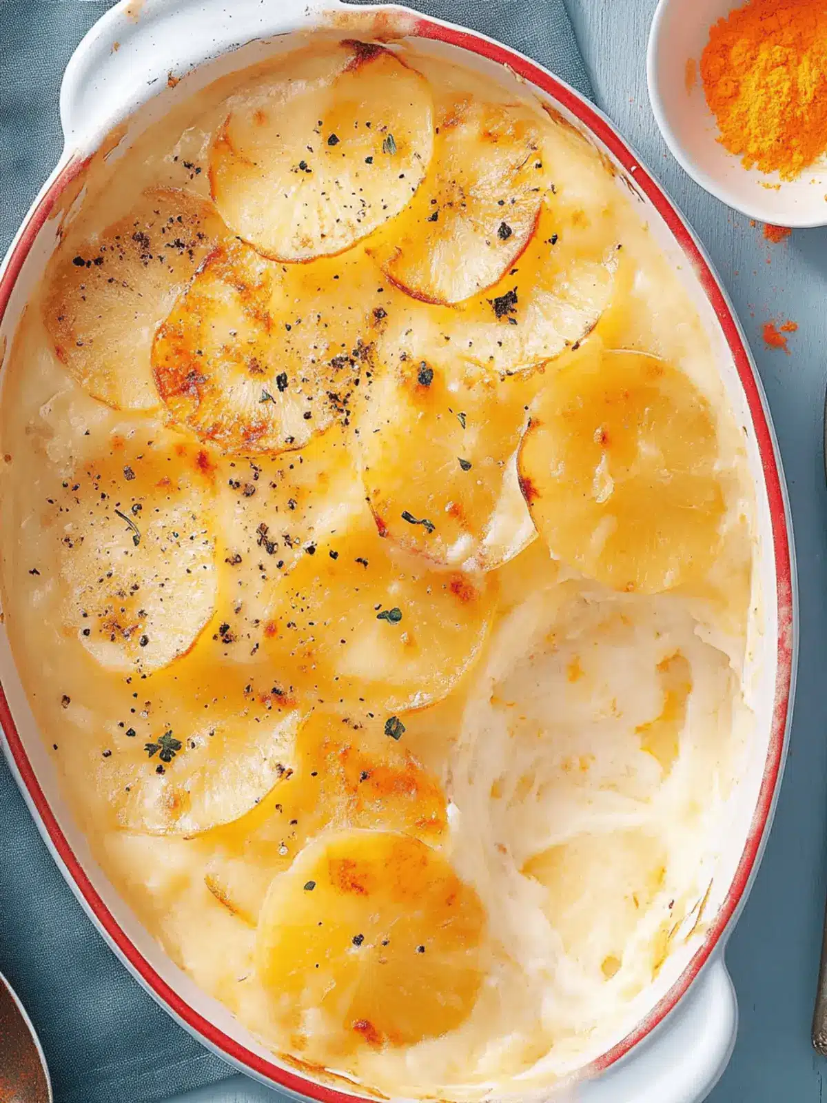 Schnelle überbackene Kartoffeln mit Käse Genuss 3 Schnelle überbackene Kartoffeln