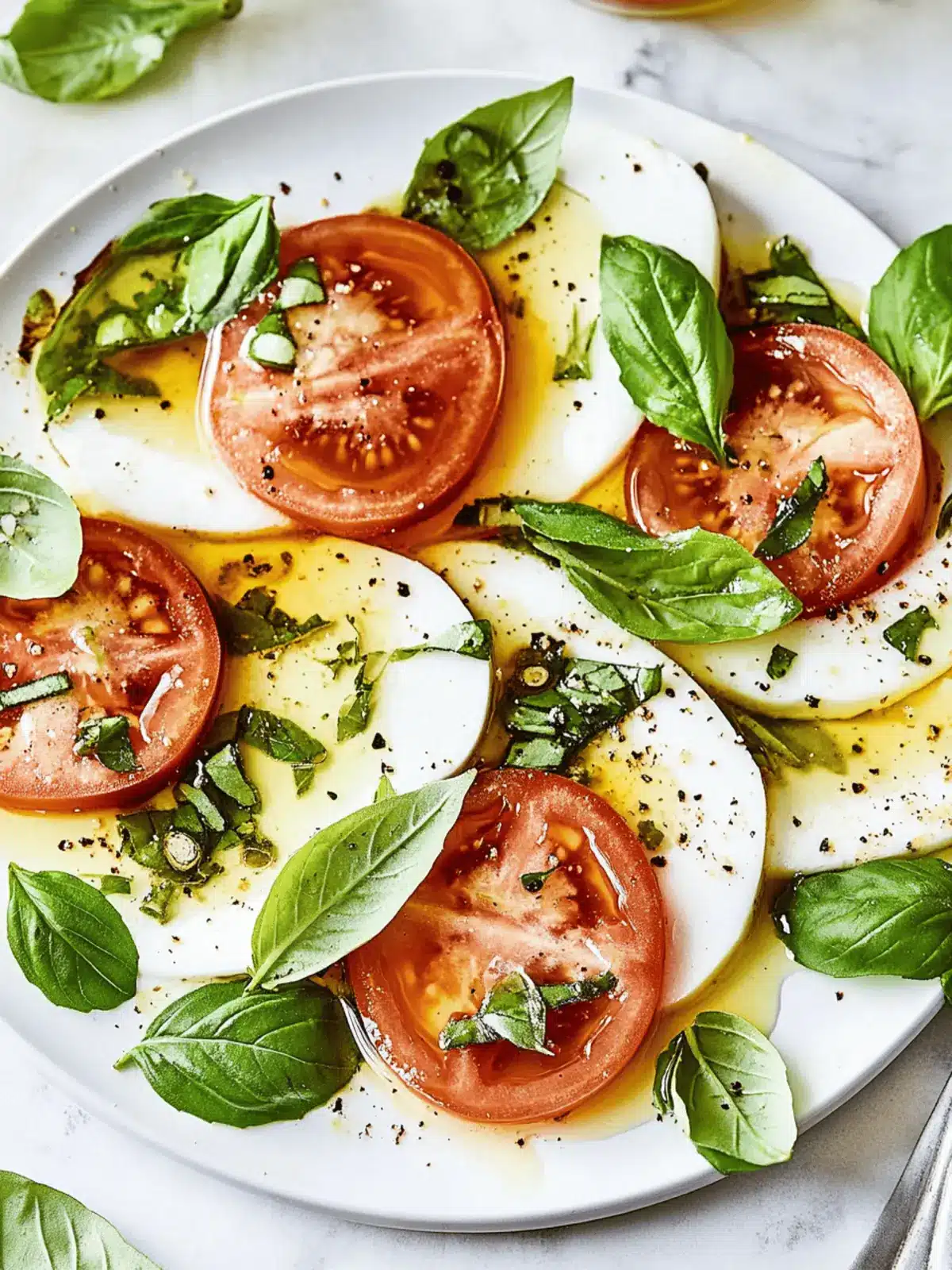 Frische Caprese-Salat für den perfekten Sommergenuss 5 Caprese-Salat