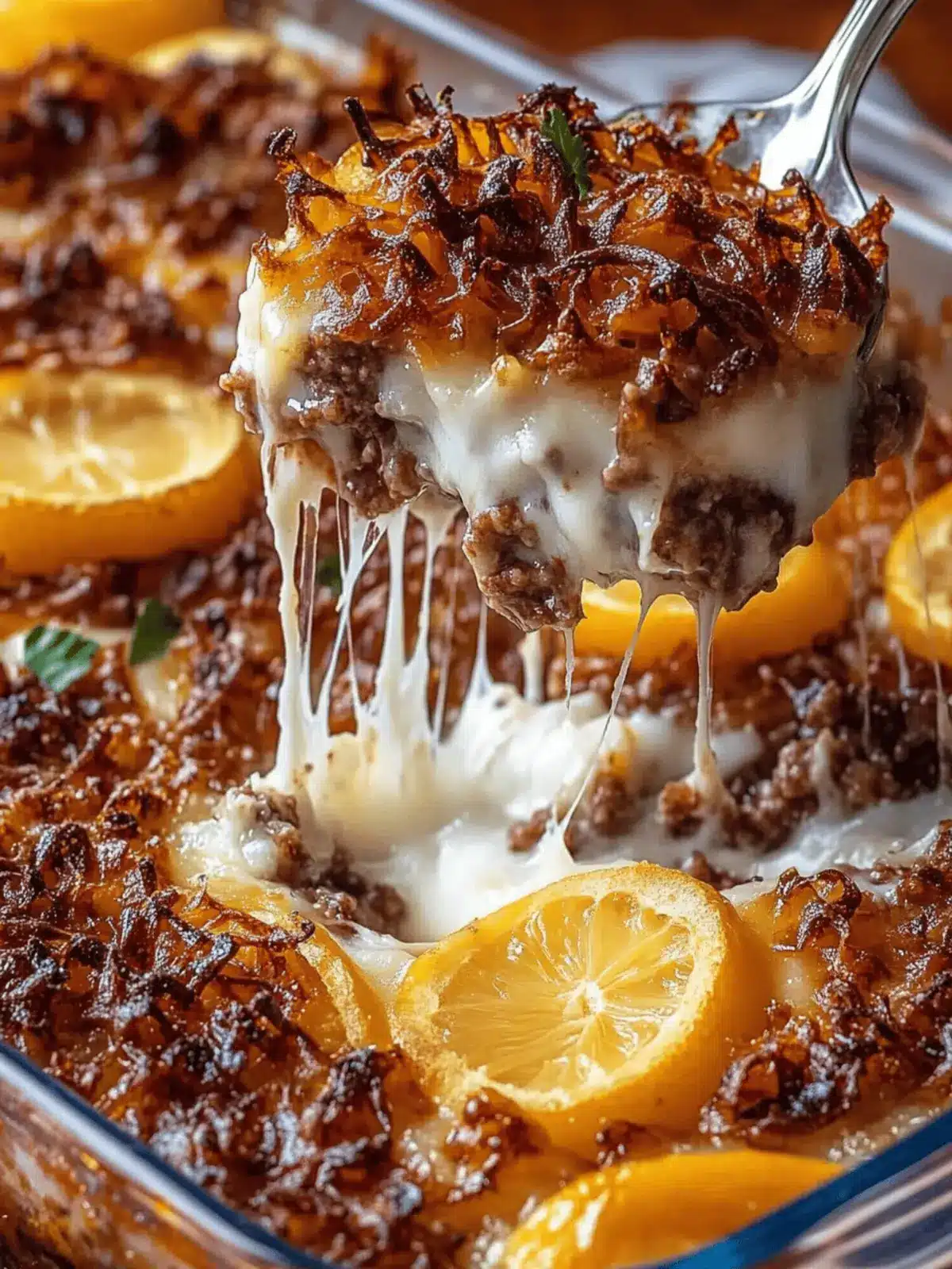 Herzhafter Hackfleisch-Reis-Auflauf für die Familie 2 Herzhafter Hackfleisch-Reis-Auflauf