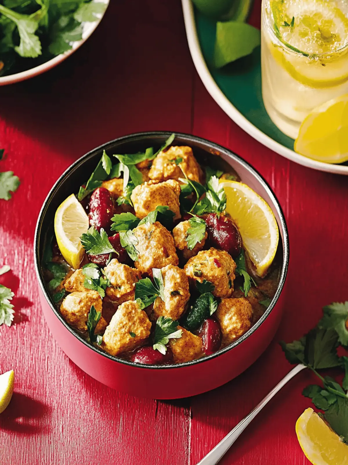 Rinderfleischeintopf mit Kidneybohnen und Kräutern 4 Rinderfleischeintopf mit Kidneybohnen und Kräutern