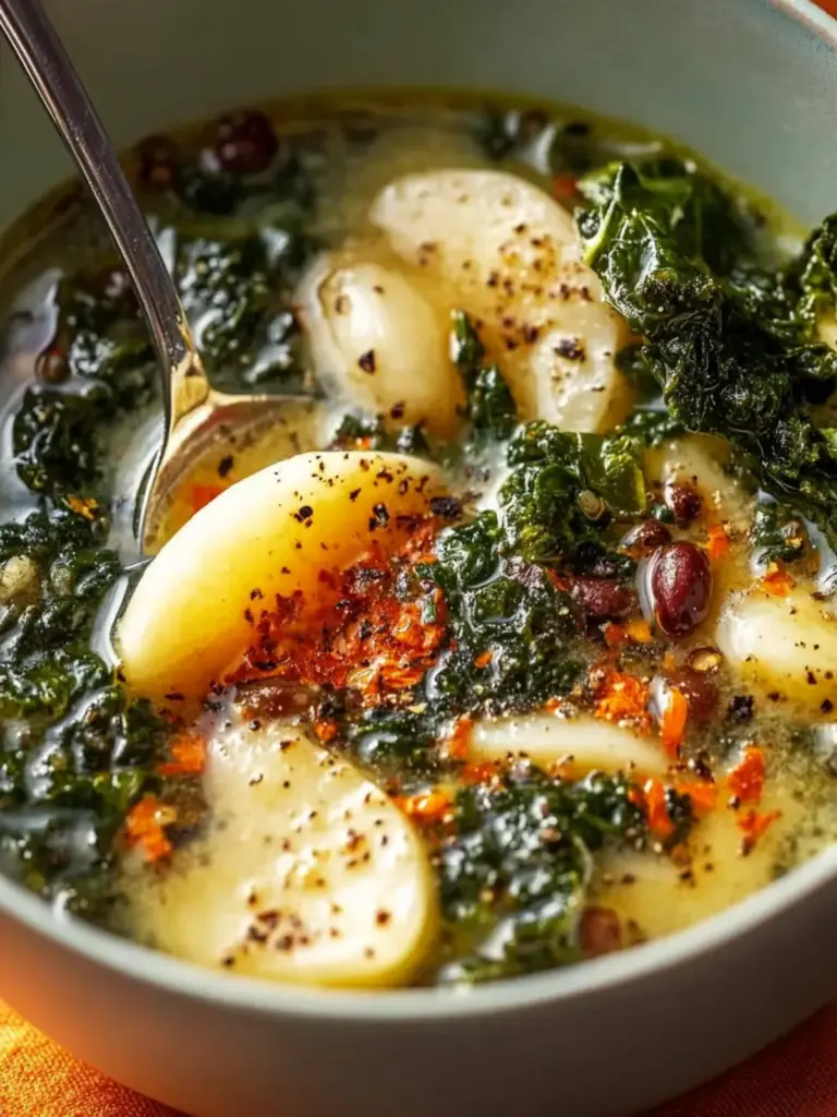 Creamy Kale Bean Soup