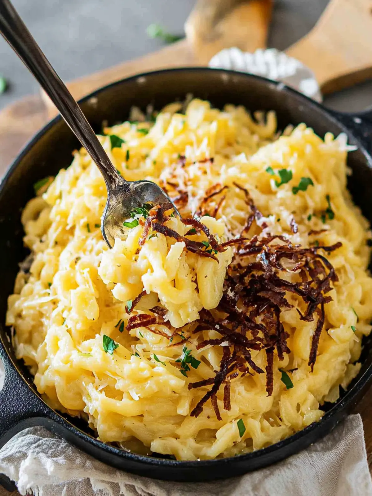 Einfache Käsespätzle für Zuhause zubereiten 4 Einfache Käsespätzle