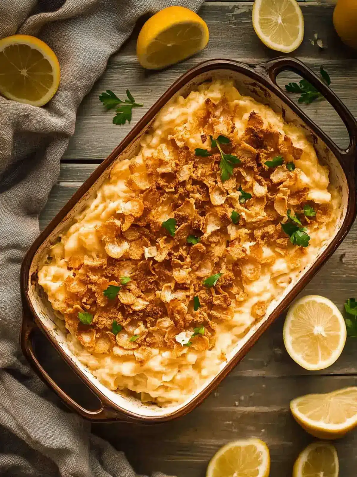 Herzhafter Spätzle-Auflauf mit Röstzwiebel-Kruste 2 Herzhafter Spätzle-Auflauf