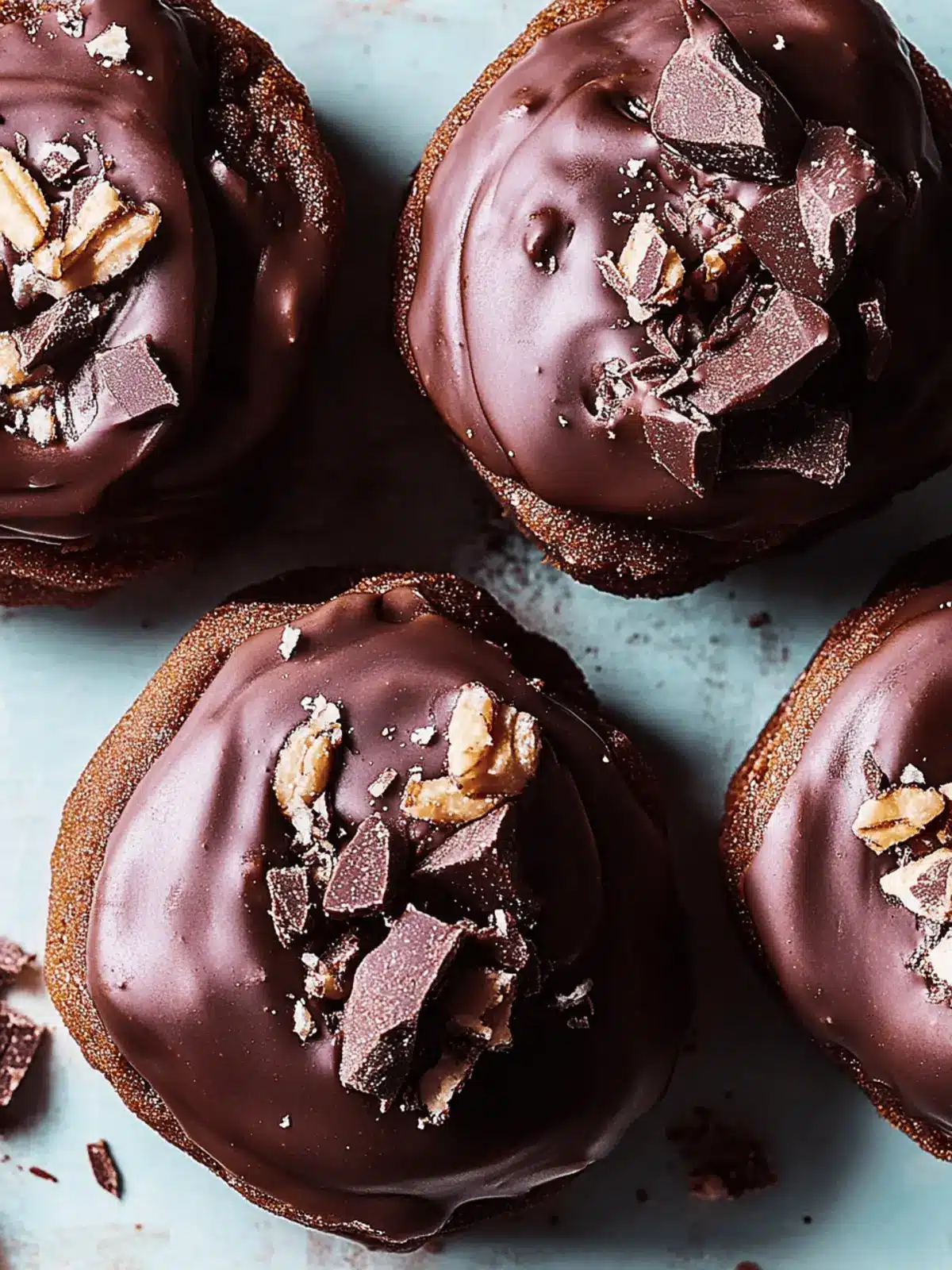 Schokoladen-Pekannuss-Zimtschnecken einfach selber machen 2 Schokoladen-Pekannuss-Zimtschnecken