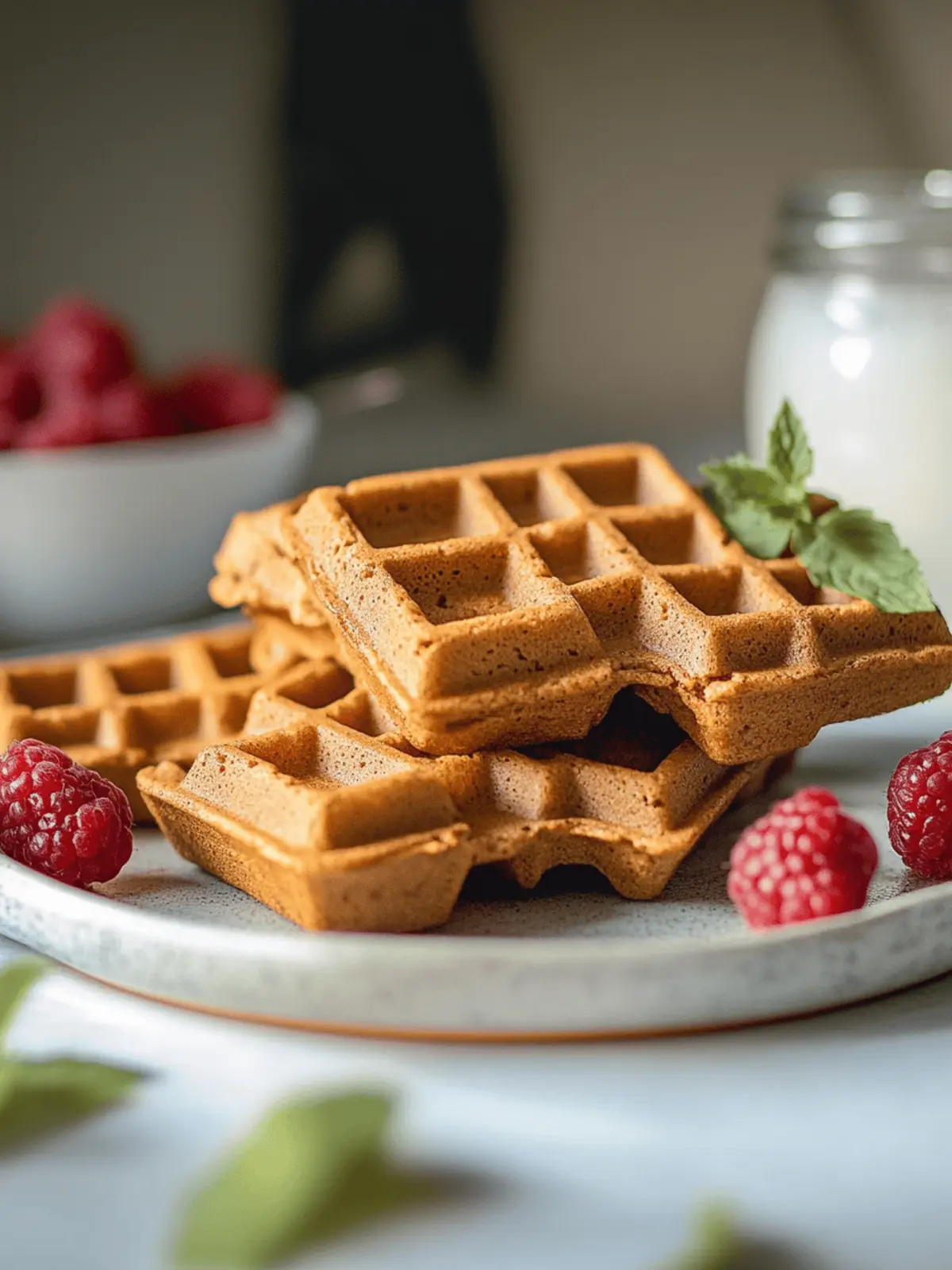 Glutenfreie Waffeln Rezept