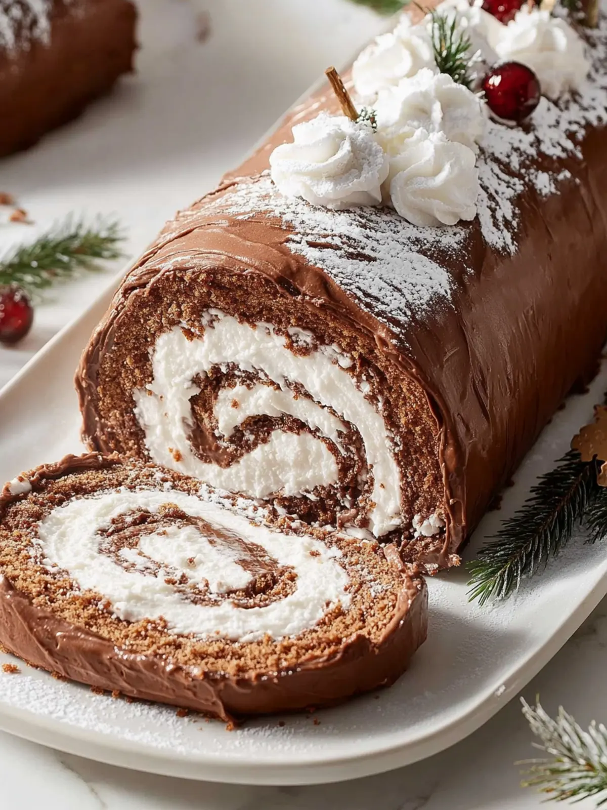 Leckere Yule Log für festliche Feiertage 5 Yule-Log