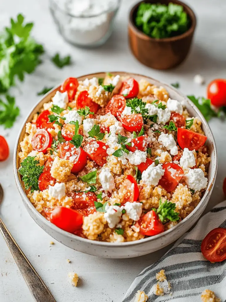 Couscous-Salat mit Feta
