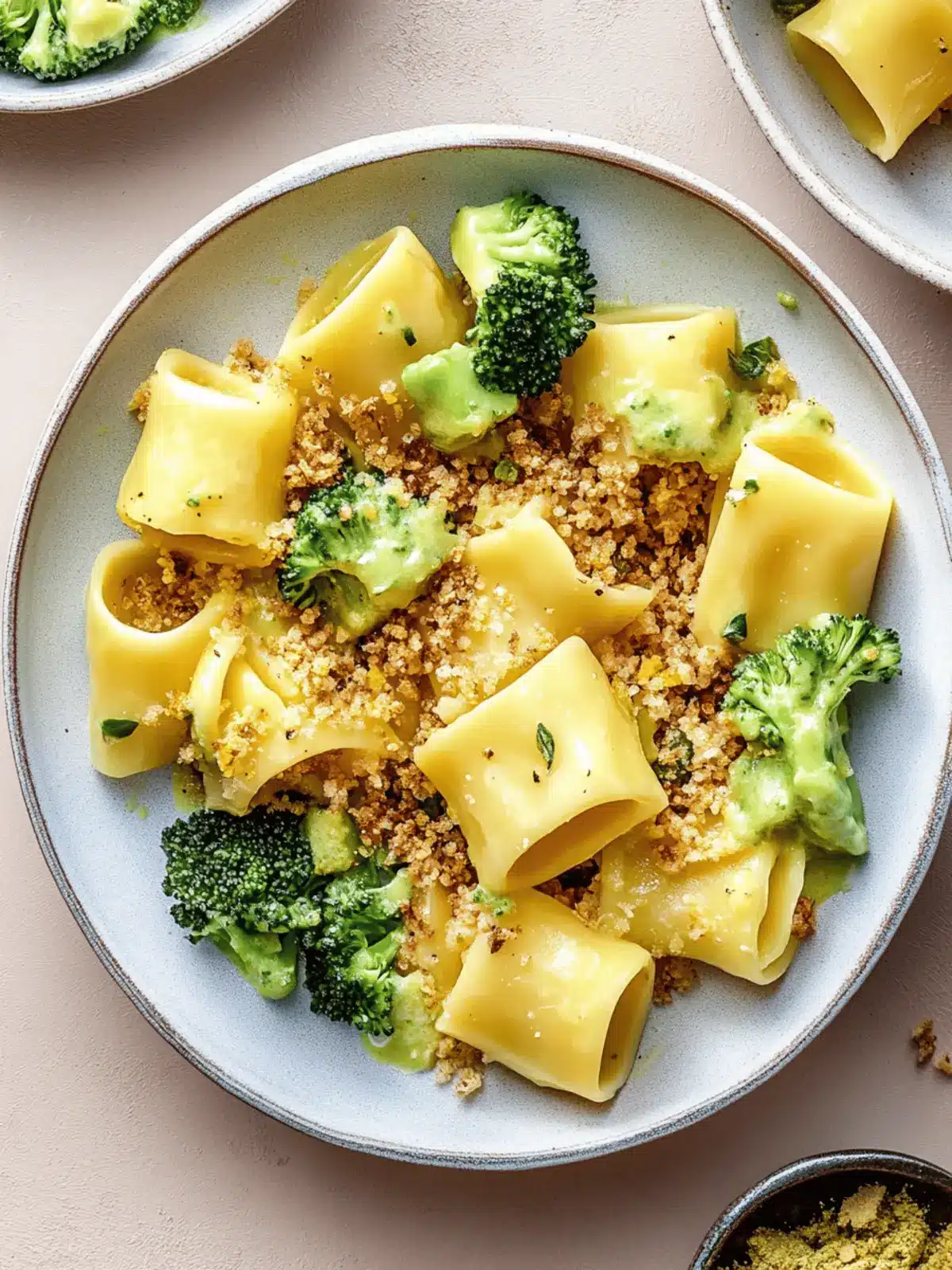 Käse-Brokkoli-Pasta für die schnelle Köchin 4 Käse-Brokkoli-Pasta