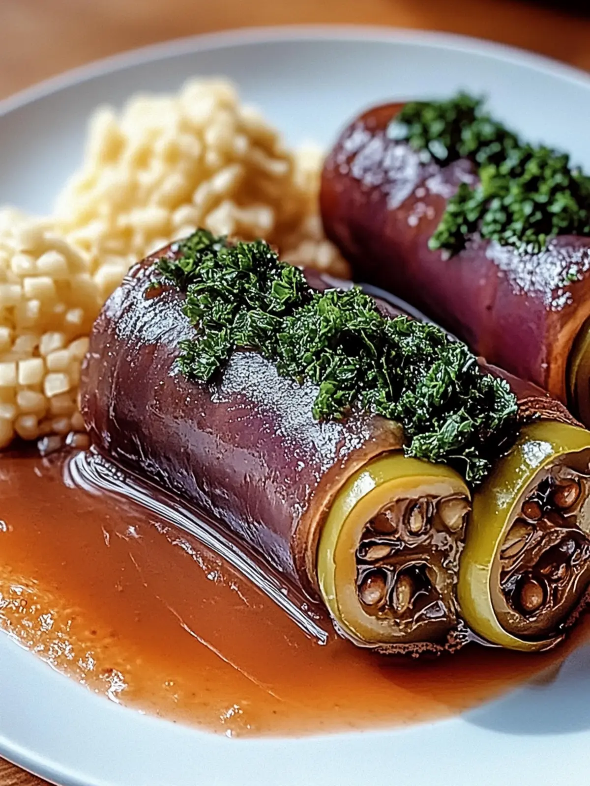 Rinderrouladen klassisch zubereiten für den Genuss 2 Rinderrouladen klassisch zubereiten