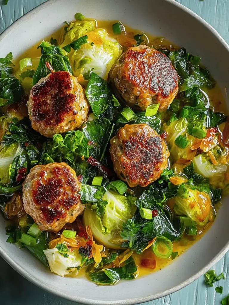 Frikadellen auf Rahmwirsing