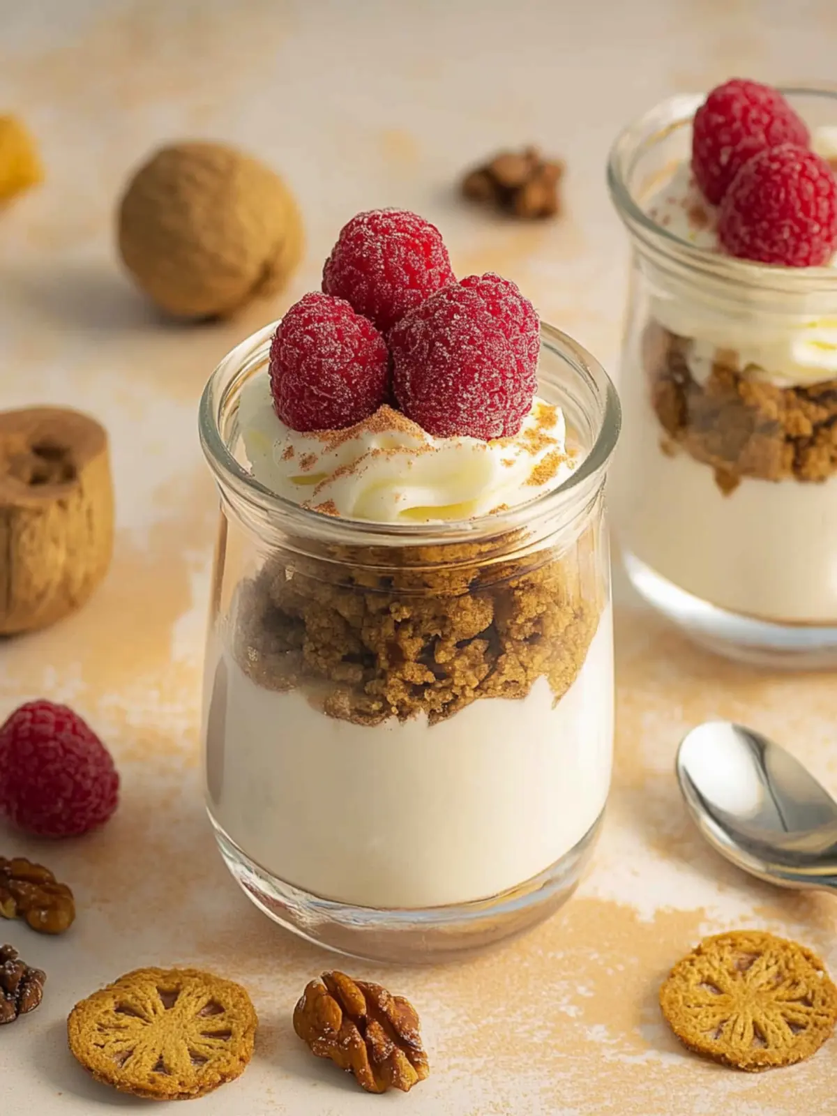 Spekulatius-Tiramisu mit gewürzten Kirschen genießen 5 Spekulatius-Tiramisu mit gewürzten Kirschen