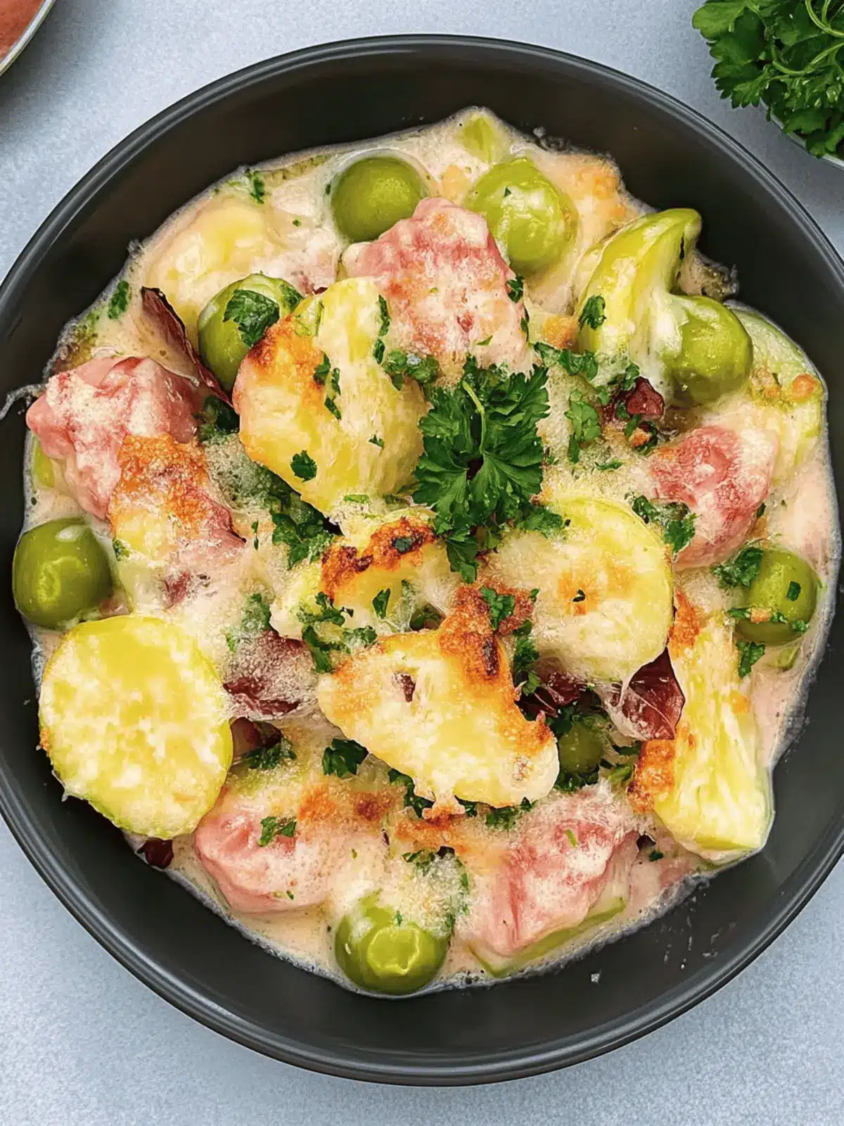 Rosenkohlauflauf mit Kartoffeln: Genuss pur im Winter 2 Rosenkohlauflauf mit Kartoffeln