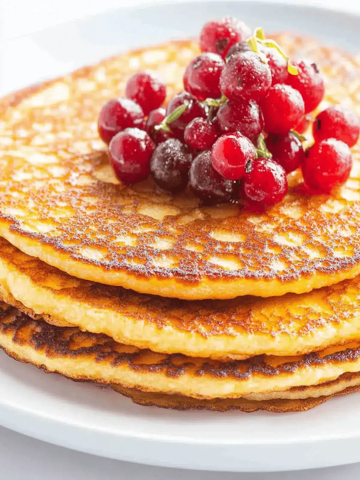 Fluffige Quark-Pfannkuchen ohne Mehl