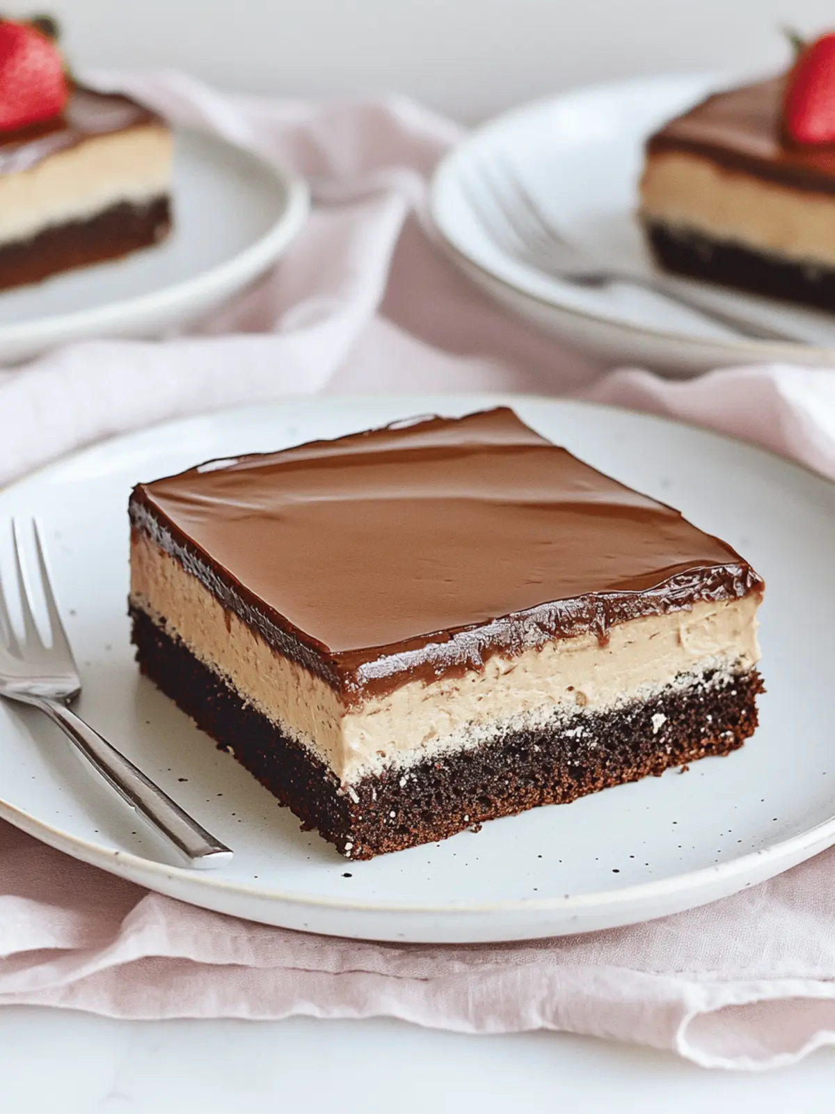 Dominostein-Kuchen vom Blech