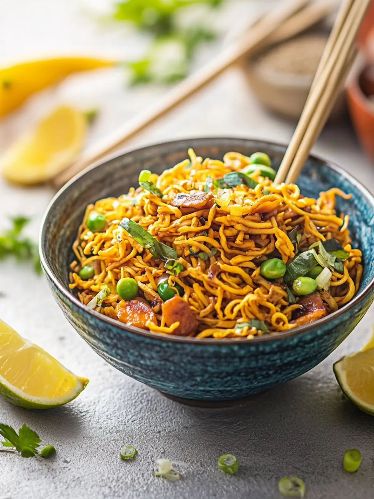 Gebratene Asia Nudeln