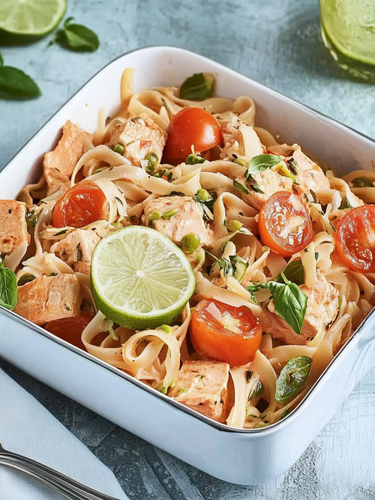 Juicy Oven Salmon Pasta mit Tomaten für echte Genießer 5 Juicy oven salmon pasta with tomatoes