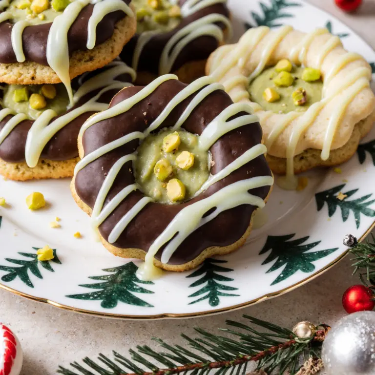 Pistazienkekse mit Pistaziencreme für Genussmomente