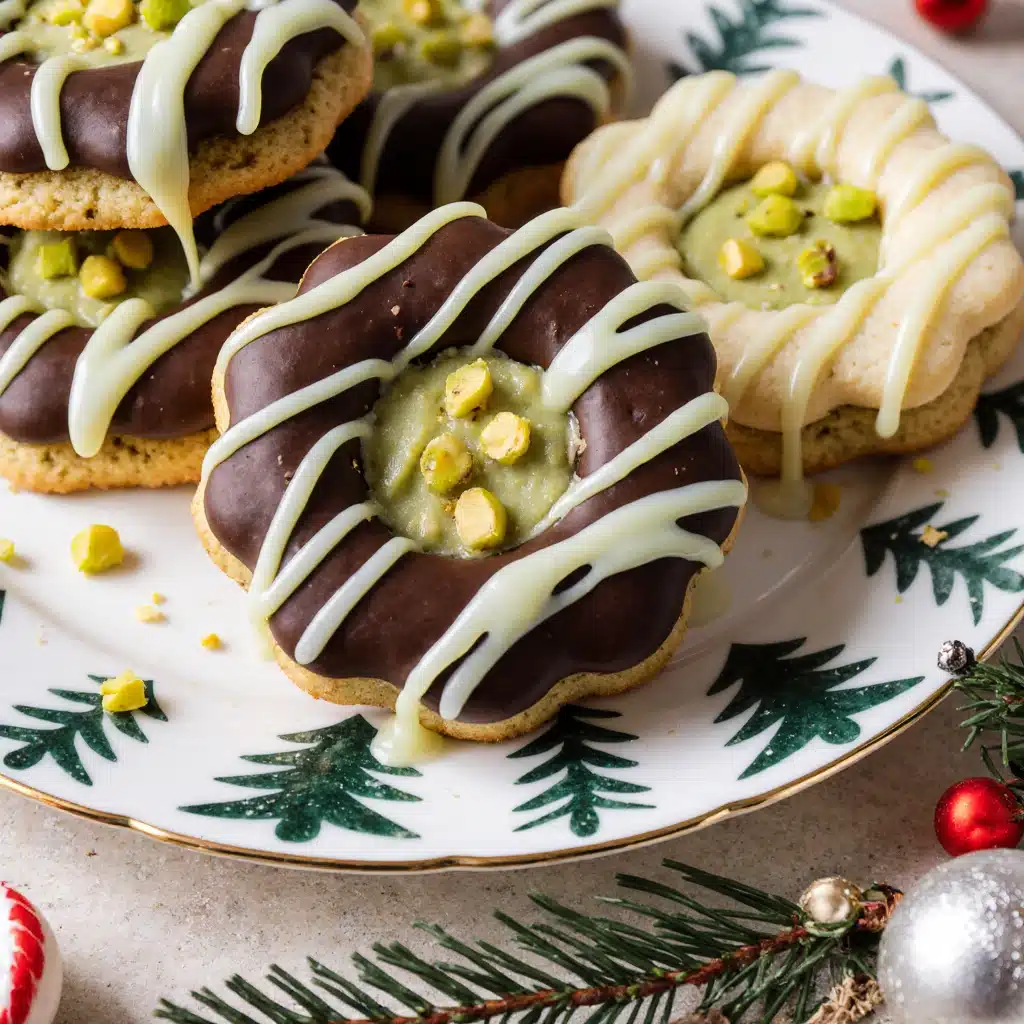 Pistazienkekse mit Pistaziencreme für Genussmomente