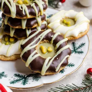 Pistazienkekse mit Pistaziencreme für Genussmomente 2 Pistazienkekse mit Pistaziencreme für Genussmomente