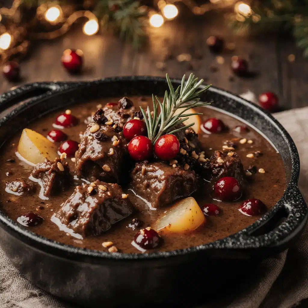 Rehgulasch Schokoladensoße für Feinschmecker