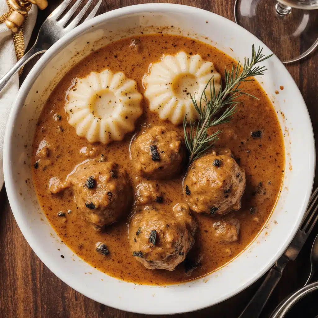 Butterzartes Rahmgulasch mit Serviettenknödel für kalte Tage 3 Butterzartes Rahmgulasch mit Serviettenknödel für kalte Tage