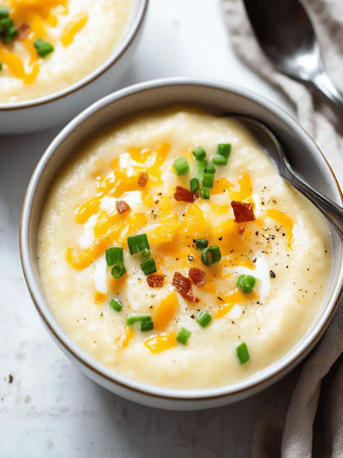 Vollgepackte gebackene Kartoffelsuppe leicht gemacht 3 Vollgepackte gebackene Kartoffelsuppe