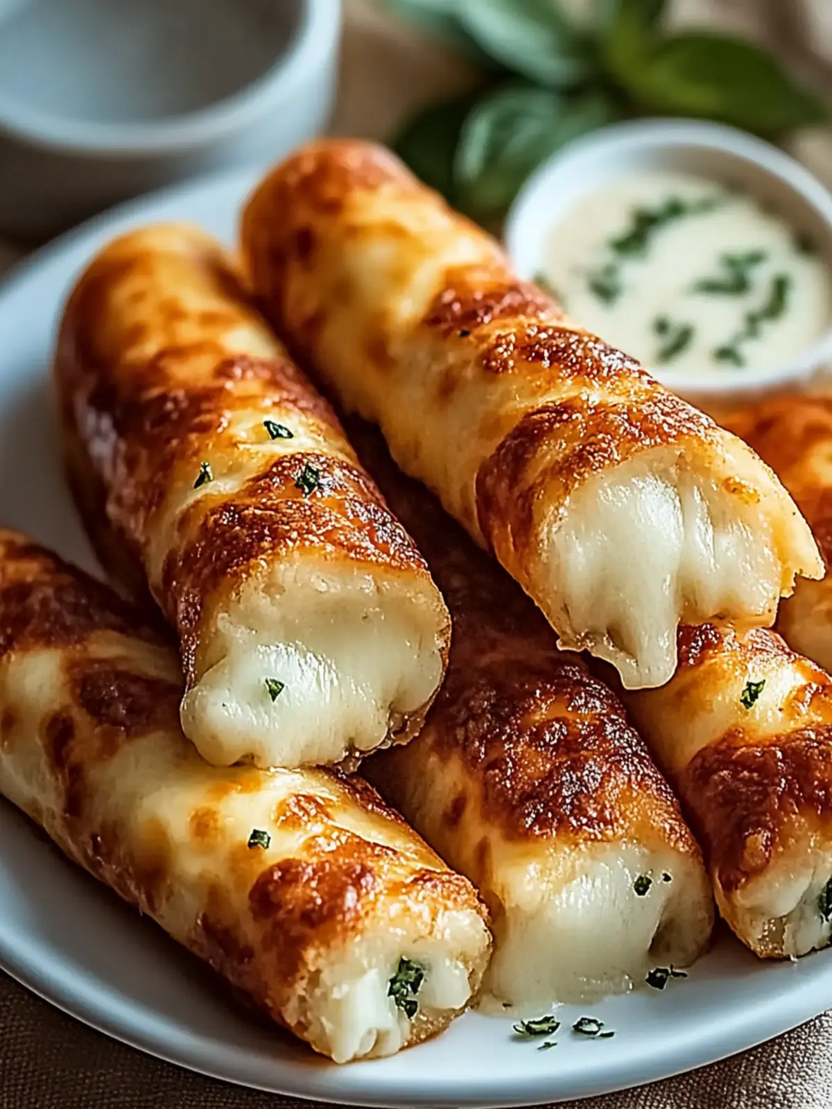 Pizza-Rollen-Stangen: Schnelle und Anpassbare Snacks 3 Pizza-Rollen-Stangen