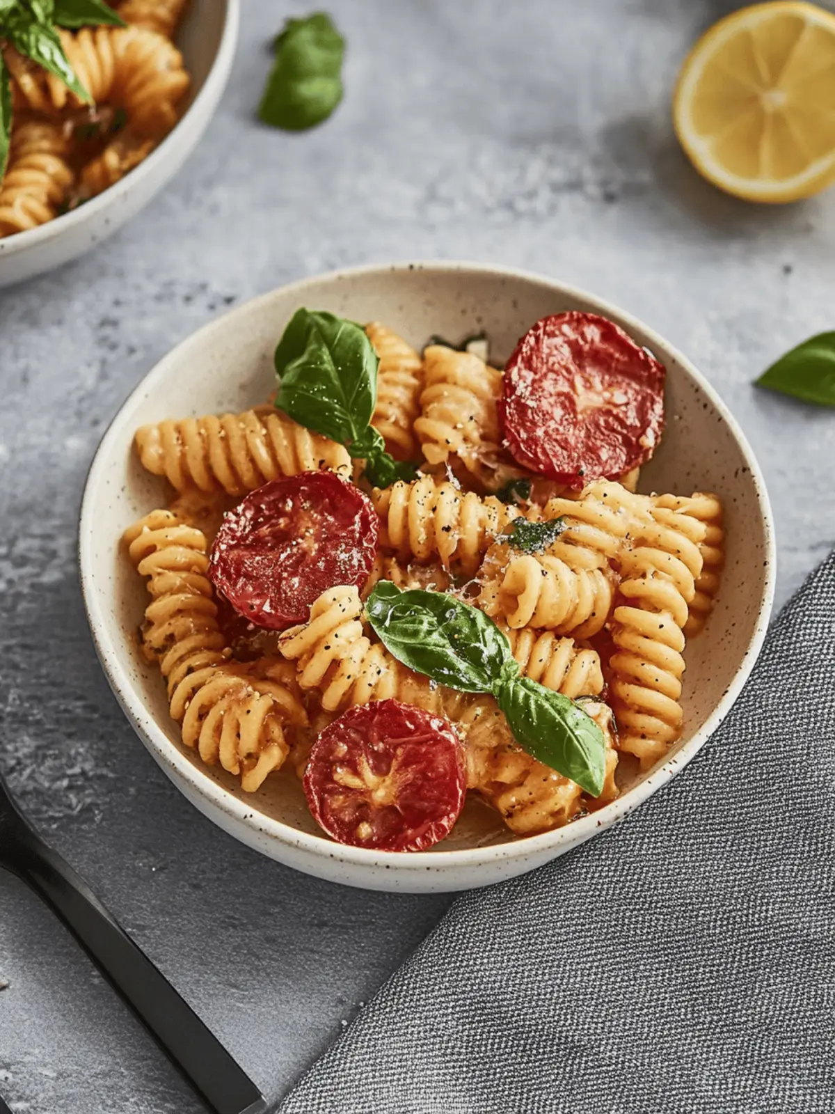 Nudeln mit Paprikasauce – Veganer Genuss in 15 Minuten 2 Nudeln mit Paprikasauce