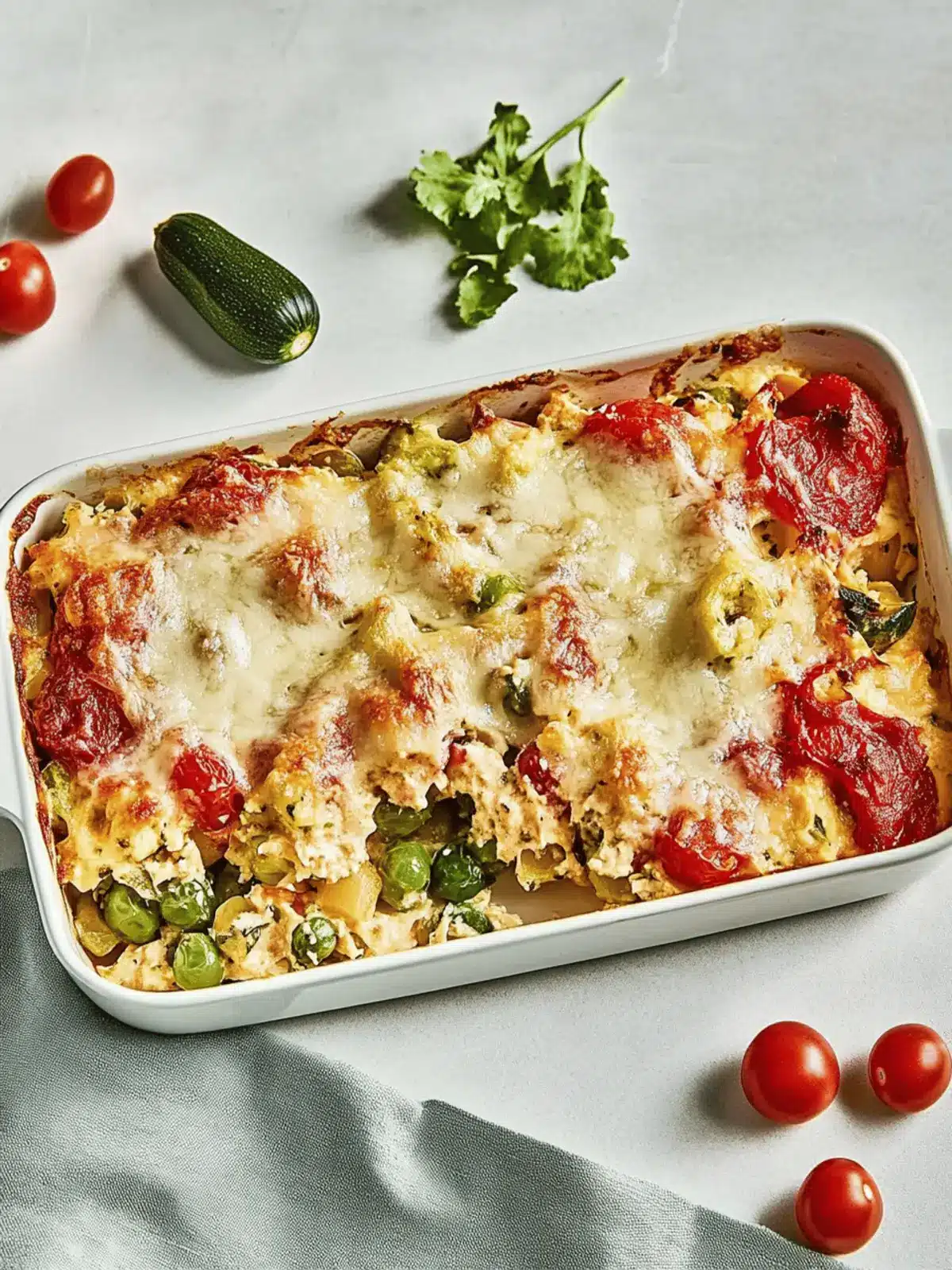 Veganer Gemüse-Reisauflauf für jede Gelegenheit 4 Veganer Gemüse-Reisauflauf