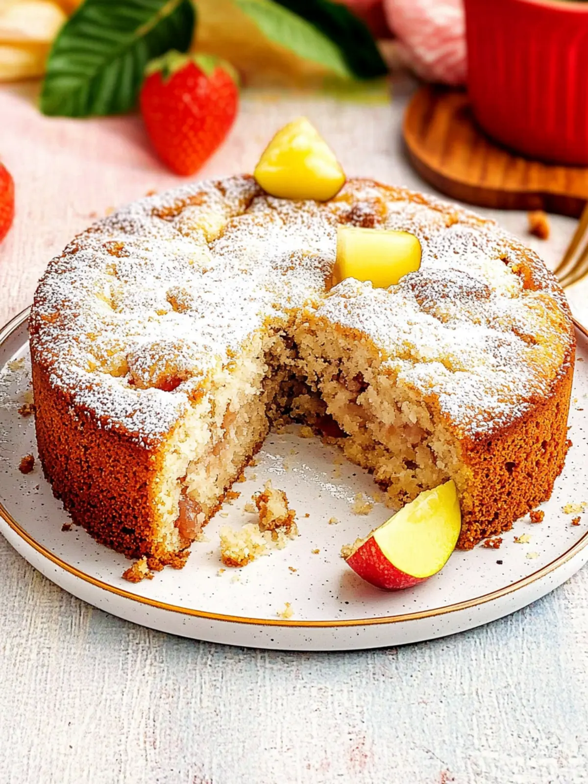 Saftiger Apfel-Nuss-Kuchen für gemütliche Herbsttage 3 Saftiger Apfel-Nuss-Kuchen