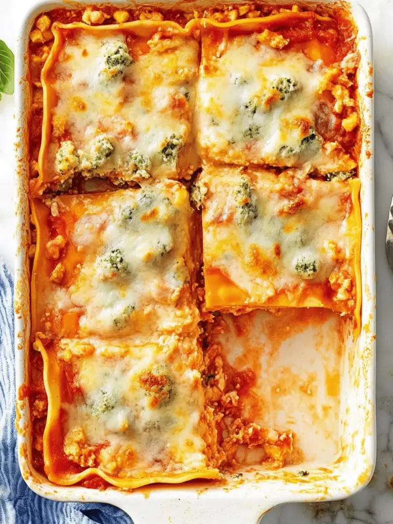 Buffalo-Hühnchen-Lasagne