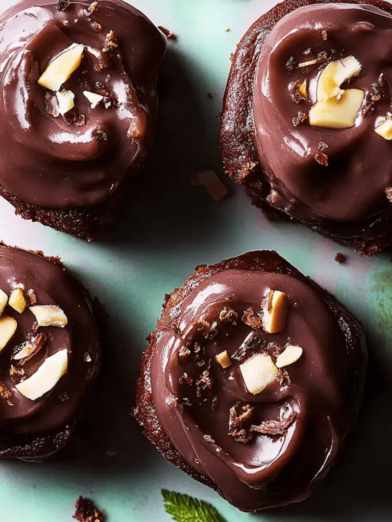 Schokoladen-Pekannuss-Zimtschnecken