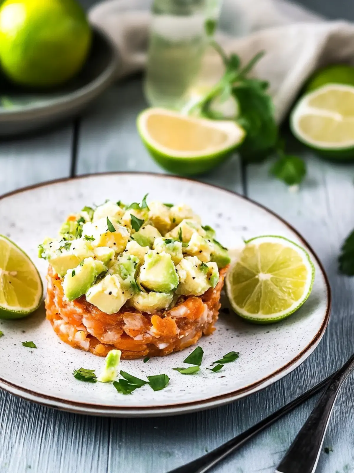 Göttliches Lachstatar mit Avocado in 30 Minuten 3 Göttliches Lachstatar mit Avocado
