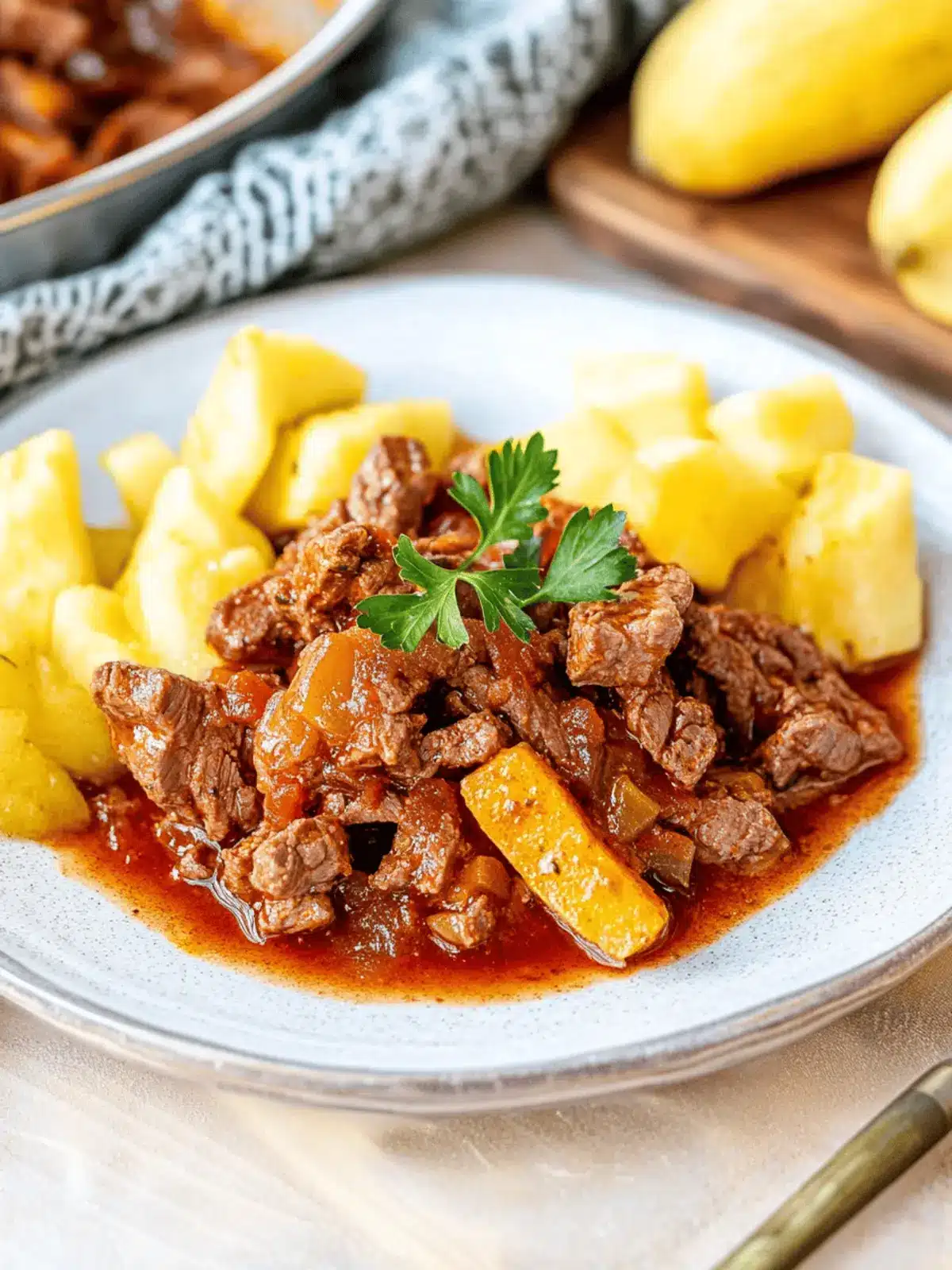 Rinderrouladen-Topf: Herzhaftes Genießer-Essen 4 Rinderrouladen-Topf