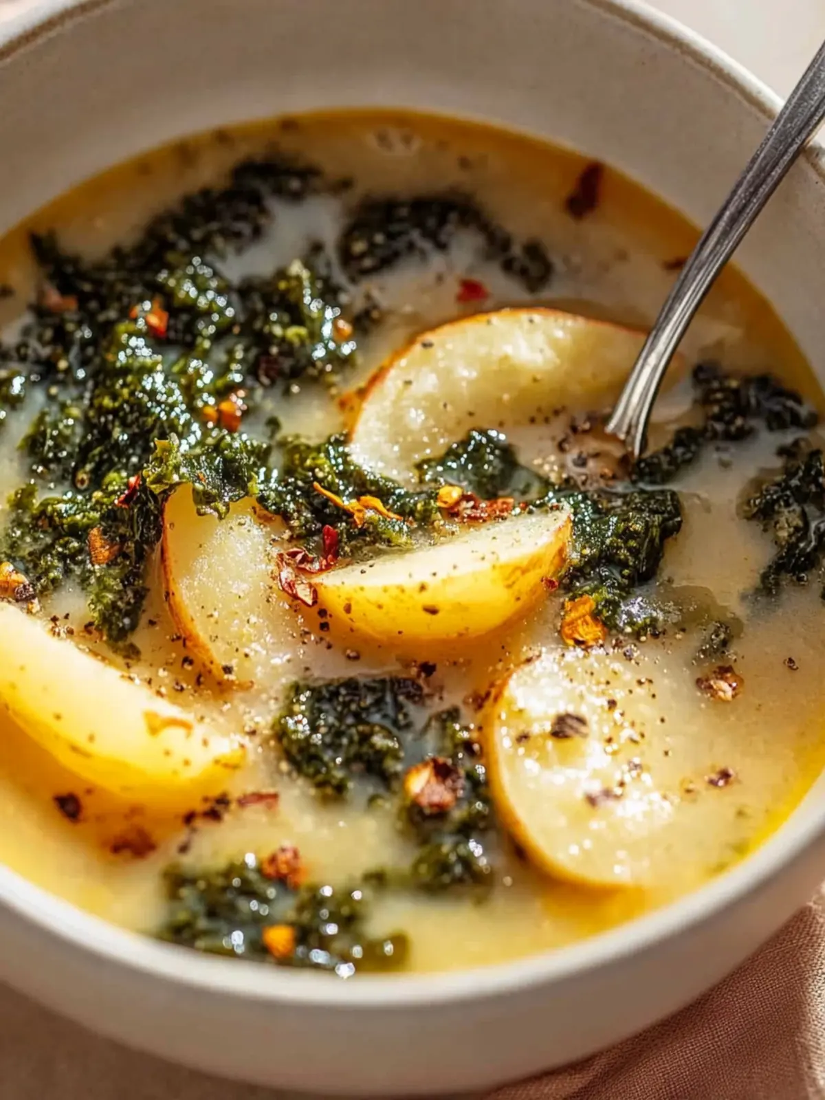 Creamy Kale Bean Soup