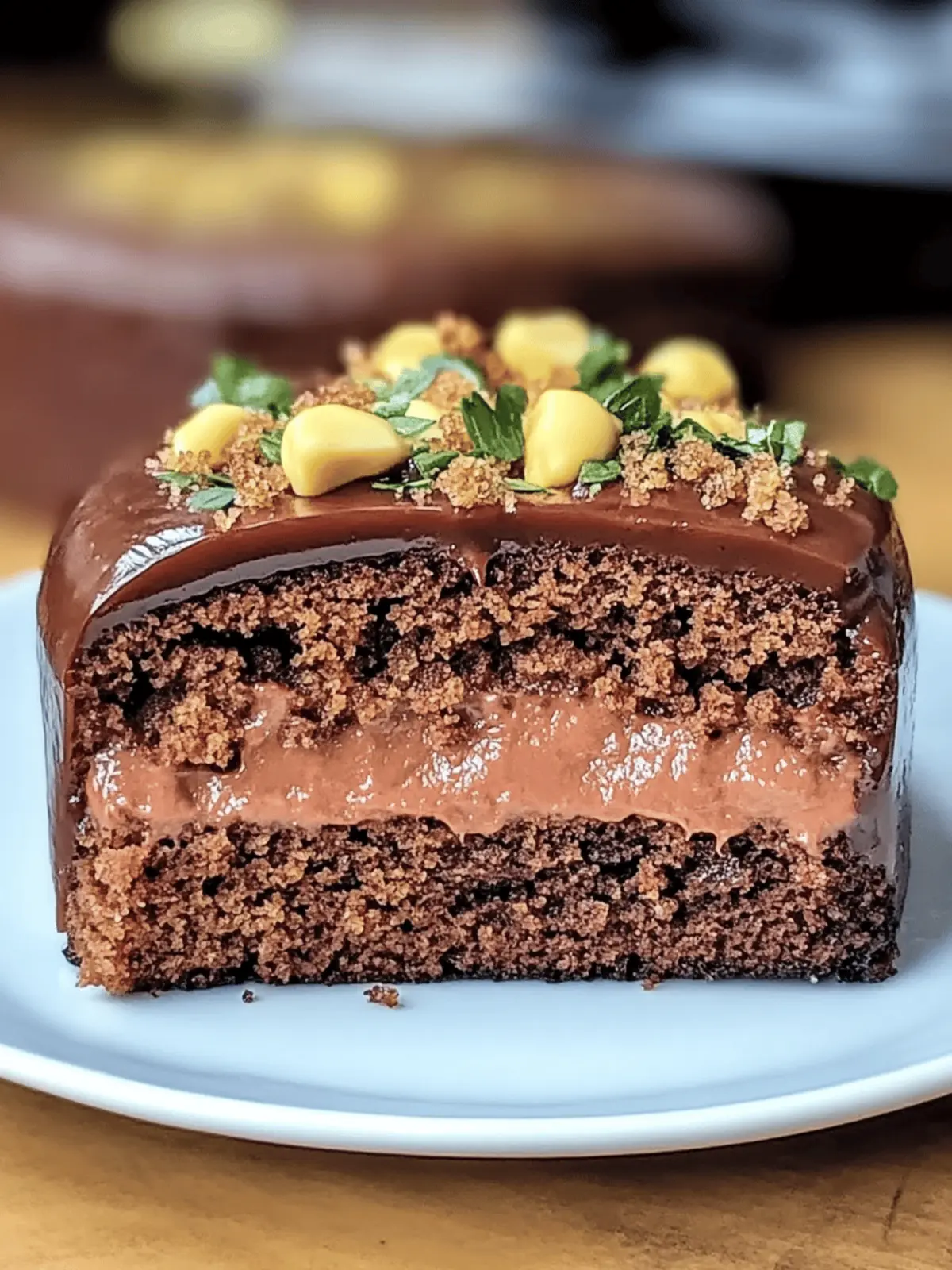 Saftiger Gewürzkuchen vom Blech für Festtage 4 Juicy Spiced Cake from the Tray