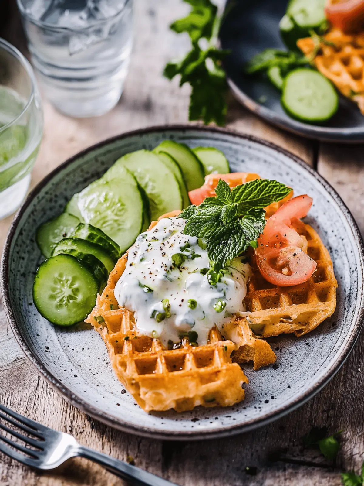 Kartoffelwaffeln einfach knusprig für jeden Anlass 2 Kartoffelwaffeln einfach knusprig