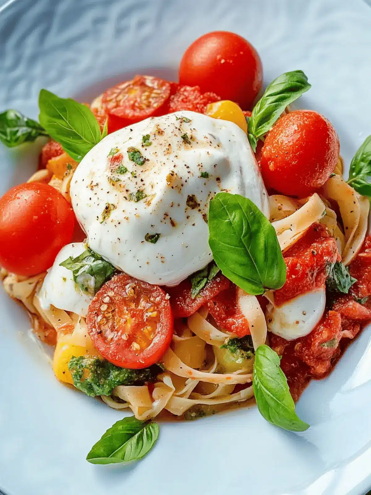 Tomaten-Burrata-Pasta in nur 30 Minuten zaubern 3 Tomaten-Burrata-Pasta