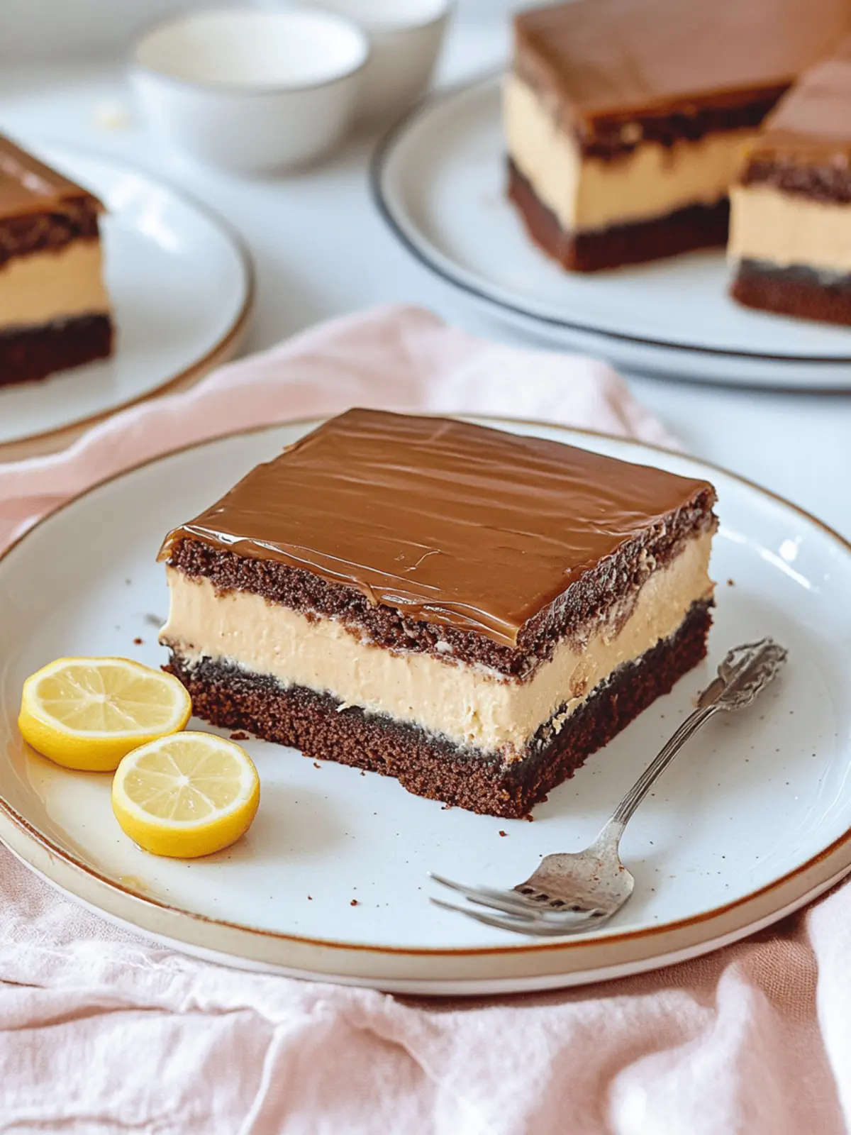 Dominostein-Kuchen vom Blech