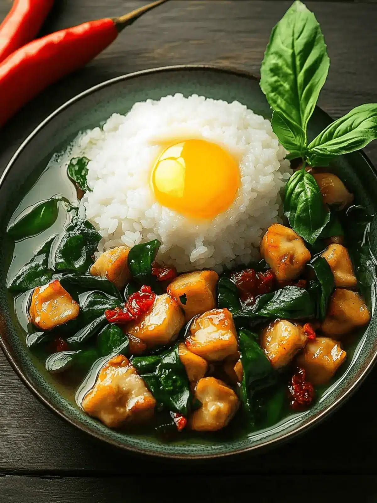 Cremiges Thai-Basilikum-Hähnchen Genuss einfach gemacht 4 Cremiges Thai-Basilikum-Hähnchen Genuss