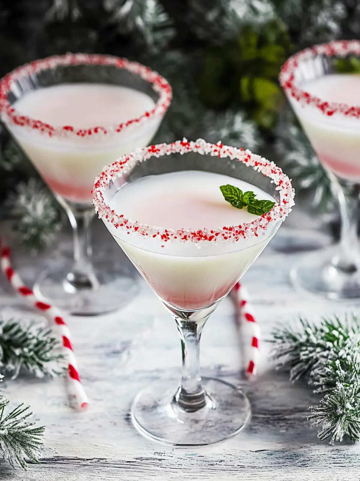 Pfefferminz-Martini – Der festliche Cocktail für die Feiertage 5 Pfefferminz-Martini