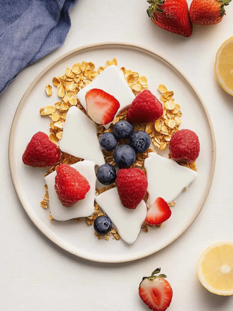 Gefrorene Joghurtbissen