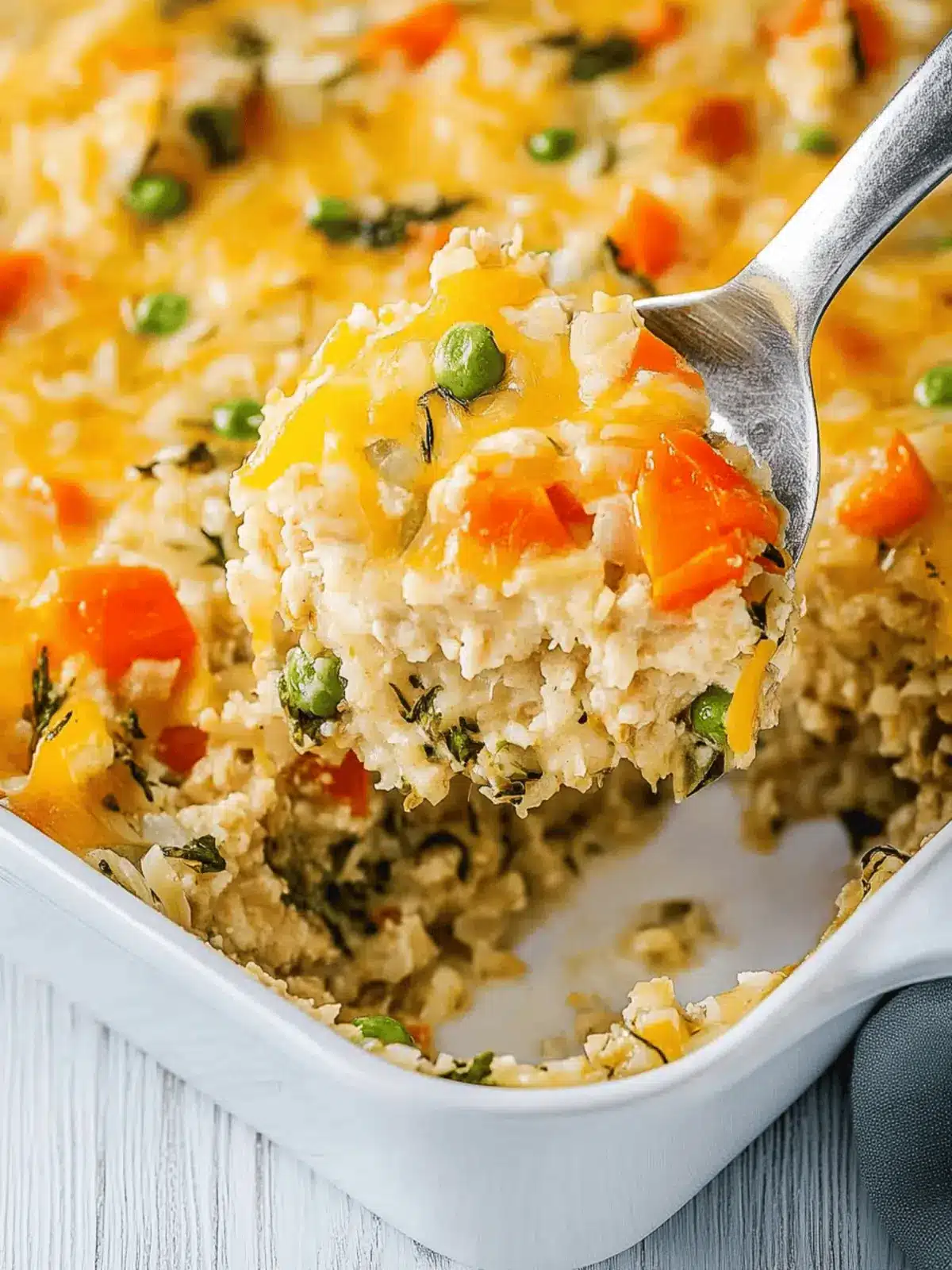 Vegane Gemüse Reisauflauf für schnelle Abendessen 3 Vegane Gemüse Reisauflauf