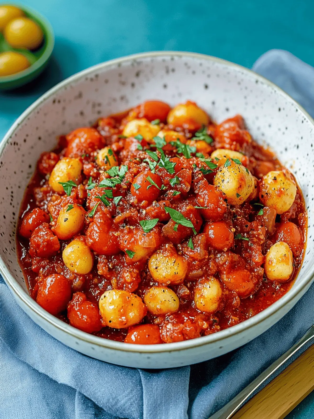 20 Minuten Gnocchi-Pfanne in Tomatensauce genießen 3 20 Minuten Gnocchi-Pfanne in Tomatensauce