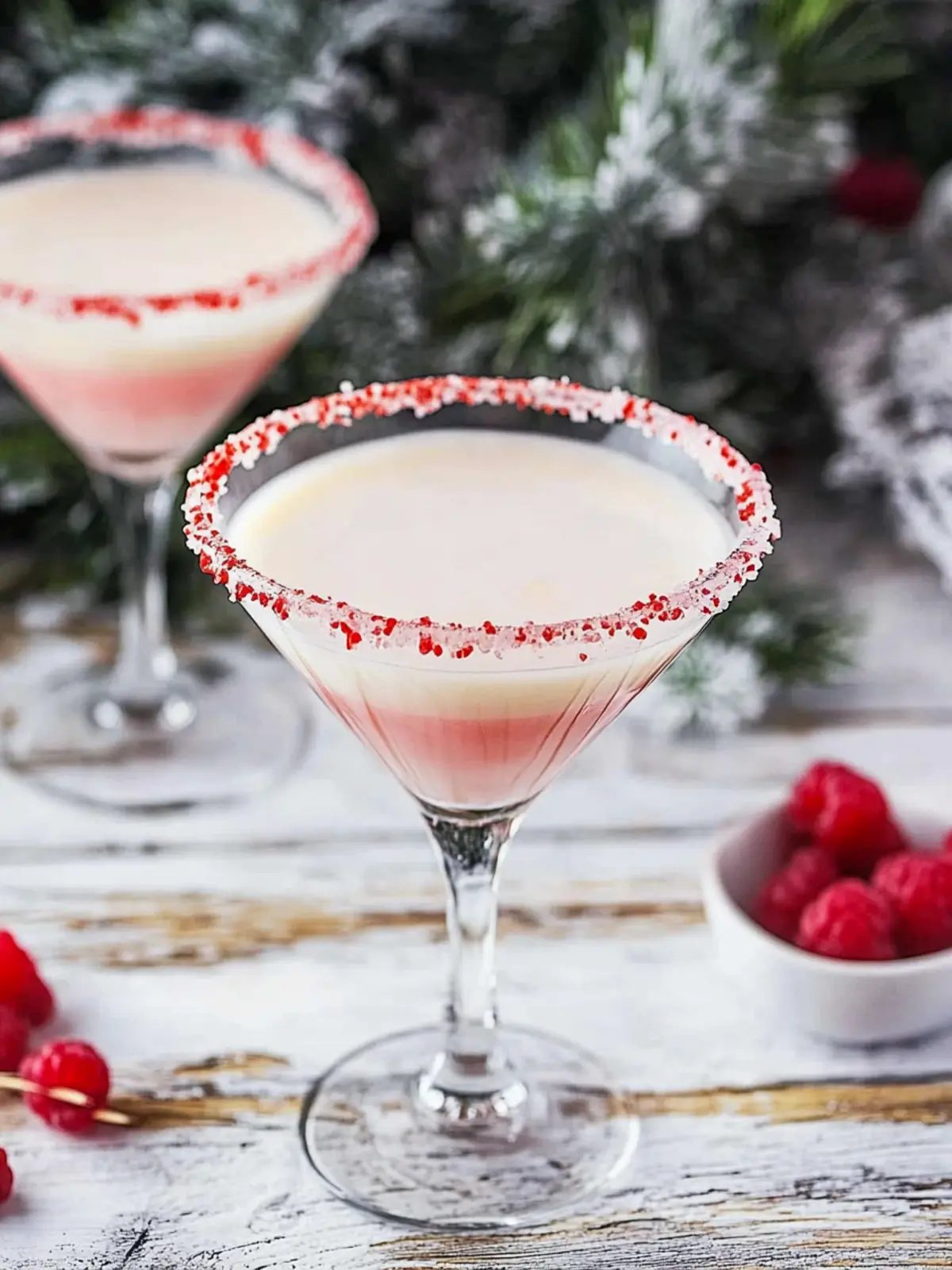 Pfefferminz-Martini – Der festliche Cocktail für die Feiertage 2 Pfefferminz-Martini