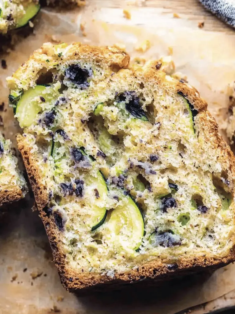 Blaubeer-Zucchini-Brot