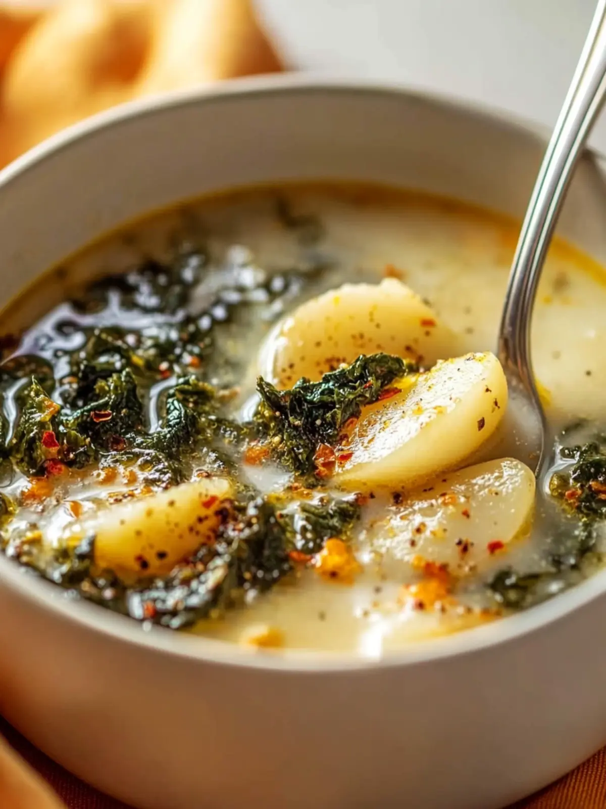 Creamy Kale Bean Soup