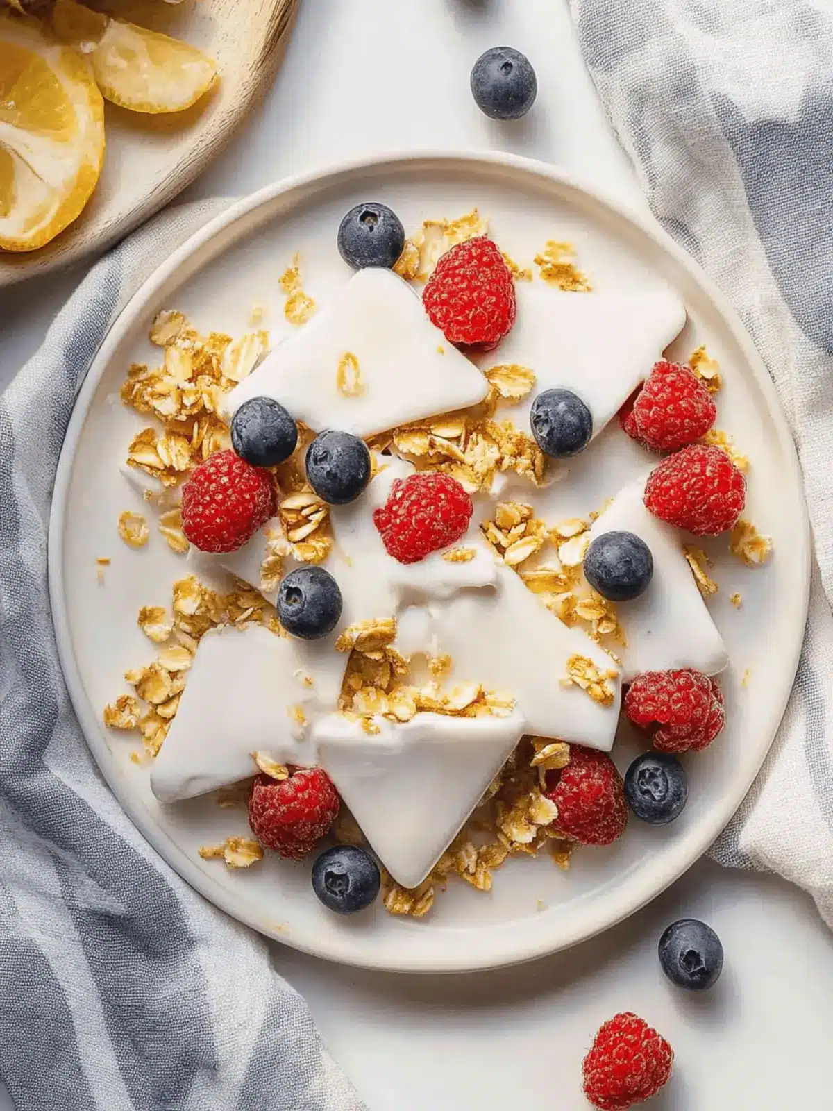 Gefrorene Joghurtbissen für heiße Sommertage 2 Gefrorene Joghurtbissen